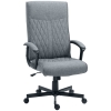 Vinsetto Sedia Ufficio Ergonomica Nera – Schienale In Rete, Braccioli Regolabili, Inclinazione E Supporto Lombare – Portata 120 Kg
