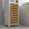 VASAGLE Mobile Bagno Alto, Mobiletto Bagno Salvaspazio, Colonna Bagno