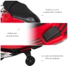 HOMCOM - Moto Elettrica Per Bambini Bmw S1000rr Ufficiale, 3 Ruote Con Luci E Suoni Realistici, Rosso - Foto 4