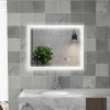 Specchio LED Rotondo Da Bagno Furduzz 60cm – Illuminato, Dimmerabile, Antiappannamento E Touch - 2