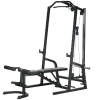 SPORTNOW Power Tower con 15 Posizioni Regolabile, Stazione Fitness con SPORTNOW Power Tower con 15 Posizioni Regolabile, Stazione Fitness con