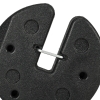 Lot De 4 Poids De Lestage Circulaires Outsunny 2,2 Kg Pour Tonnelle Et Tente - Diamètre 20 Cm