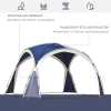 Outsunny Campingzelt Für 2 Personen – Kuppelzelt Mit Reißverschluss, Wasserdicht & Leicht | Perfekt Für Festival & Wanderung