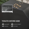 Copertura Per Barbecue NEWFUN In Tessuto Oxford Nero – Impermeabile, UV Resistente, Per Griglie Fino A 100x125x150 Cm