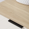 GIANTEX Tavolo Consolle 2 Livelli Rustico | 106x30x81 Cm Con 2 Cassetti E Ripiano | Ingresso E Soggiorno