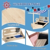 Telo Copertura Impermeabile Per Sabbiera Ottagonale – 84x228x22 Cm Con Corda
