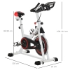 Vélo d'appartement professionnel spinning ISE SY-7001 / écran LCD multifonctions vélo biking cardio-training - Vélos
