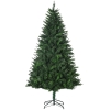 HOMCOM Albero di Natale Artificiale da 180 cm con 1000 Rami Verde | Italy