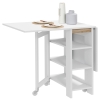 Table De Travail HOMCOM à 2 étagères – Acier Inoxydable, Charge 100 Kg – Dimensions 120x60x86 Cm – Pieds Ajustables – Pour Atelier, Garage, Cuisine - 9
