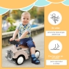 Correpasillos Para Bebés 18-36 Meses - Coche Con Volante Y Bocina, Sistema Antivuelco, Carga 25 Kg, Color Rosa