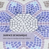 Table Ronde Bistro Outsunny Style Fer Forgé - Plateau Mosaïque Fleur Pour Jardin Ou Intérieur