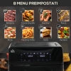 Royal Swiss Friggitrice Doppia In Acciaio Inox DFX600 – 6+6 Litri, 3300W, Termostati Indipendenti E Cestelli Removibili Per Fritture Perfette