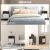 Set 2 comodini a 2 cassetti in legno naturale Livorno | Leroy Merlin