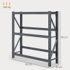 DanDiBo Scaffale Portabevande In Metallo – 2 Casse + Ripiano, 100 Cm, Nero - 4