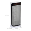 Chauffage D'Appoint AIRMATE 2000W PTC Céramique – Oscillation 80°, Thermostat Intelligent, Ultra Silencieux 32dB, Éco & Sécurité Maximale