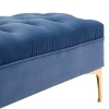 DESIGN TABOURET BANC Luxe Meuble Banquette Capitonnée Assis EUR 874,20