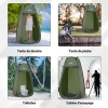 Tente De Douche Pop-up Automatique Pliable - Pour Camping, Plage, Cabine De Changement, Polyester 190T