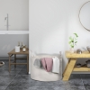 Acquista Cesto per la biancheria con coulisse, salvaspazio, rotondo, comodo, vestiti sporchi, articoli vari, giocattoli, cesto per le forniture domestiche in Italia a partire da 10