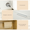 Confezione da 10, 160 mm) Maniglia per mobili da cucina nera, moderna