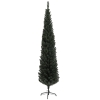 HOMCOM Albero Di Natale Artificiale 135 Cm – Innevato Con 253 Rami E Base In Acciaio - 2