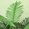 Palmier Artificiel Outsunny H.1,85 M - Pot Inclus - Réaliste Pour Intérieur/Extérieur