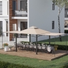 Parasole Sunwall 3M Per Gazebo, Tenda Impermeabile, Per Gazebo A Gamba - 11