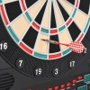 Bersaglio Elettronico Per Freccette Con 12 Frecce E 88 Punte – 243 Giochi, LED, Per Feste E Serate, 102x62 Cm