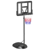 SPORTNOW Canestro Basket da Indoor e Outdoor in Acciaio e PE, 110x90x70 cm