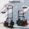 Carrello Portapacchi In Acciaio Con 4 Ruote Manico Pieghevole Vari Modelli