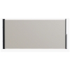 Dorio Aluminium Seitenmarkise – Hellgrau, Ausziehbar, 160x300 Cm – Sicht- Und Windschutz Für Terrasse & Balkon