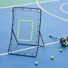 Filet De Rebond HOMCOM 96x80 Cm – Entraînement Football, Tennis, Handball, Angle Réglable