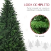 Albero Di Natale H. 180 Cm Con 800 Rami E Base In Metallo Verde Dechome 93927616