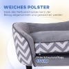 Pawhut Haustiersofa – Kuschelige Holzcouch Für Hund & Katze Mit Abnehmbarem Kissen