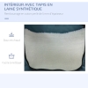 Sac De Transport Pour Chien Ou Chat Pliable - 60x42x42 Cm, Avec Coussin Détachable Et Toile Aérée