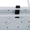 HOMCOM Escabeau Pliable 3 marches XL antidérapantes Double Garde Corps