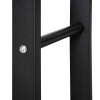 HOMCOM Etagère Bois de Cheminée Support Bois Porte Bûches Intérieur et Extérieur Charge Max. 120