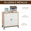 Vinsetto Cassettiera Da Ufficio, Armadietto, Raccoglitore Mobile - 4