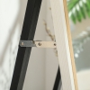 Espejos De Pie Espejo De Cuerpo Entero HOMCOM 157x37 Cm - Para Pared O Pie, Marco Blanco MDF Espejo Marco Mdf Blanco