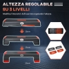 Stepper Aerobico HOMCOM Regolabile Su 3 Altezze – Per Allenarsi A