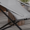 Outsunny Sedia Da Giardino Reclinabile Su 4 Livelli Con - 3