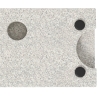 Base Per Ombrellone In Granito Con Ruote, 30 Kg, Grigio, Diametro 45 Cm, Adattatore Per Pali 38/48 Mm