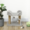 Arbre à Chat PawHut 83cm - Sisal, Plateforme, Jeu Boule Et Corde - Couleur Beige - 9