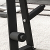Support Mural Pour Poids MIUONO - Rack De Rangement, Noir, Emballage Ouvert