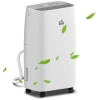 HOMCOM 20L/Day Dehumidifier With Continuous Drainage, 5L Water Tank, 24H Timer, Digital Humidity - View #7