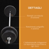 Gorilla Sports® Set Bilanciere e Dischi - 60kg, 100kg o 130kg, 30 mm