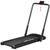 SPORTNOW Passadeira Dobrável 2 em 1 com Velocidade 12km/h Superfície de Corrida 36x105 cm e Controlo Remoto 135x65x105 cm Preto