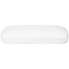 HOMCOM Viskoelastisches Kissen 91x40 cm aus Memory-Schaum mit ergonomischem Design für Seitenschlaf und Rückenlage in Creme