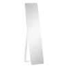 HOMCOM staande spiegel wit hout 37 cm x 43 cm x 156 cm