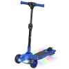 AIYAPLAY Trotinete Elétrico para Crianças 6+ Anos Dobrável 3 Rodas Partida Zero Velocidade Máxima 8 km/h 64x29x83 cm Azul
