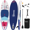 Outsunny Planche SUP Gonflable Stand Up Paddle Antidérapante 305x89x15cm